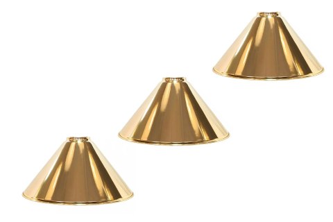 Klosze do Lampy Bilardowej na 3 Klosze - Kolor do Wyboru