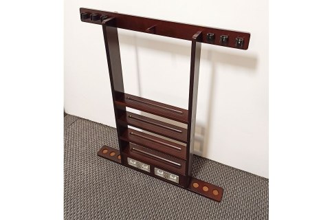 Wieszak półka na kije i bile z licznikiem- różne kolory