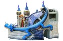 Dmuchany plac zabaw Happy Hop - komercyjny - Smok na zamku