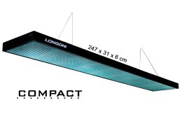 Lampa bilardowa Compact profesjonalna 247x31x6 cm