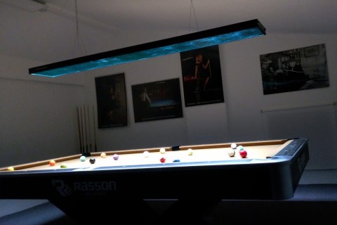 Lampa bilardowa Compact profesjonalna 247x31x6 cm