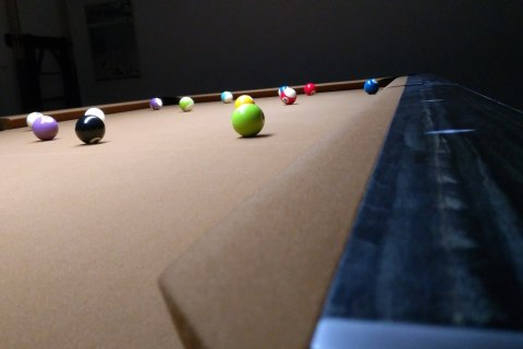 Lampa bilardowa Compact profesjonalna 247x31x6 cm