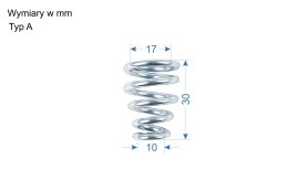 Sprężyny do drążków