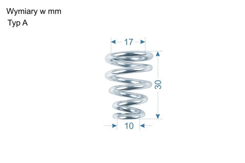 Sprężyny do drążków
