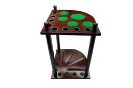 Stojak narożny na 8 kijów - różne kolory