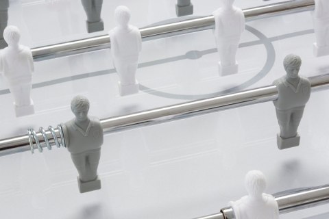 Stół do piłkarzyków Garlando - G-500 Pure White