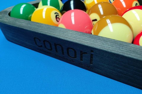 Trójkąt bilardowy Conori Avangarde 57,2 mm czarny