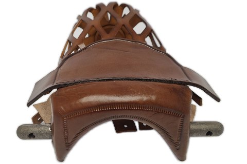 Koszyki skórzane z narożnikami- kpl. 6szt