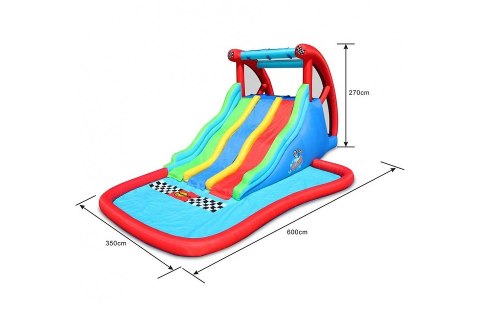 Olbrzymia, potrójna wodna zjeżdżalnia HappyHop