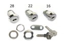 Zamek z frezowanym kluczem - Security Cam Locks.