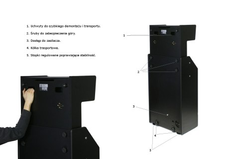 Automat - Cyberdart - używany na ekspozycji.
