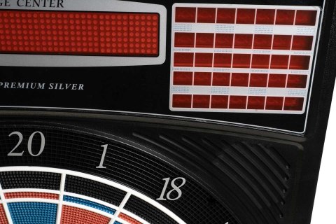 Elektroniczna tarcza do darta Karella Premium Silver