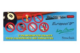 GRATIS*- Naklejka na stół bilardowy
