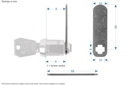 Krzywki standard do zamków Euro-Locks