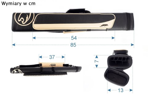 Pokrowiec na kije Predator Roadline 3x5 - różne kolory