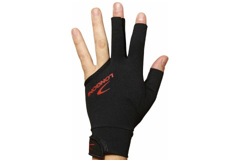Rękawiczka bilardowa Black Fire 2.0 Longoni- lewa i prawa do wyboru