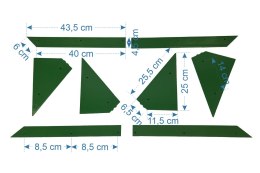 Bandy narożne do piłkarzyków RS