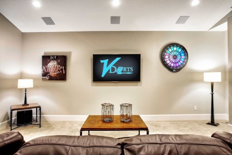 Elektroniczna tarcza do darta online, LED- VDarts H4L