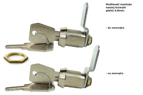 Zamek Euro-Locks B671- znakowanie na zamówienie.