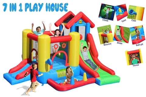 Dmuchane Centrum Zabawy 7w1 - Happy Hop