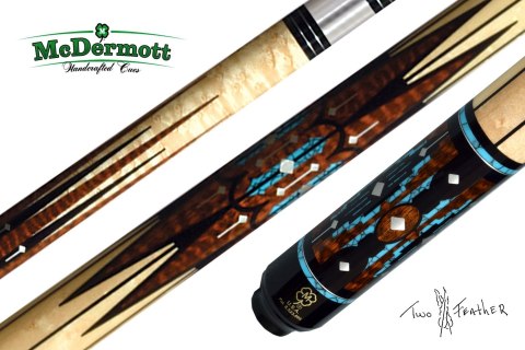 Kij bilardowy II cz McDermott TF-M1C - Two Feather Masterpiece