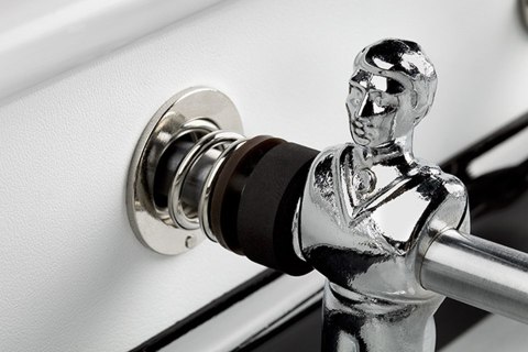 Piłkarzyki Bonzini B90 - pokryte skórą