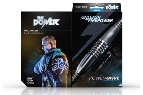 Rzutki Target Phil Taylor Power 9Five Generation 4 (soft tip) 18g