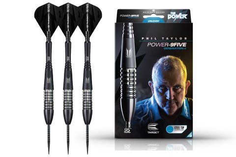 Rzutki Target Phil Taylor Power 9Five Generation 4 (steel tip) 22g