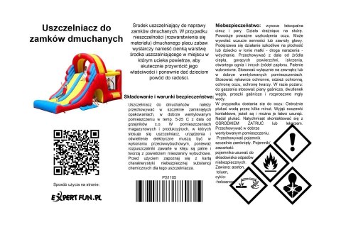 Środek uszczelniający do zamków dmuchanych