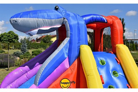 Dmuchana zjeżdżalnia wodna Happy Hop - Shark czerwony
