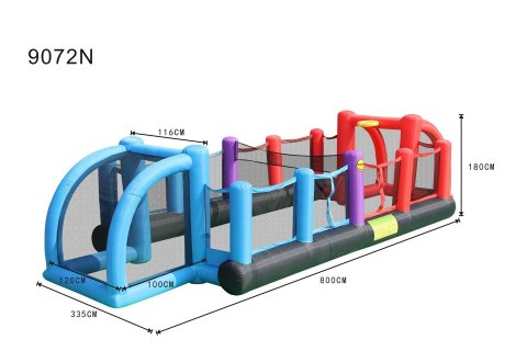 Dmuchane boisko 3w1- Happy Hop