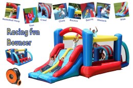 Dmuchany plac zabaw Happy Hop - Maxi Tor przeszkód