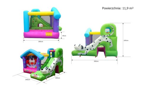 Dmuchany plac zabaw Happy Hop - Psia Kraina