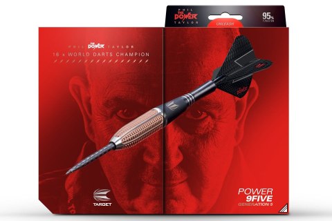 Rzutki Target Phil Taylor Power 9Five Generation 5 (steel tip) 22g/24g