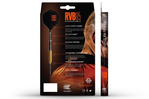 Rzutki Target RVB G2 (steel tip) 21g/23g/25g