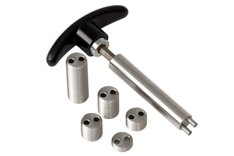 Zestaw śrub wagowych Predator Uni-Loc® wraz z kluczem