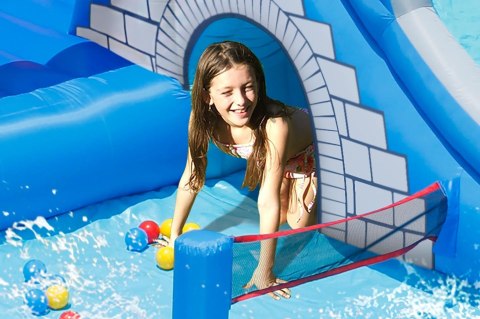 Dmuchany wodny park na mokro i sucho - HappyHop