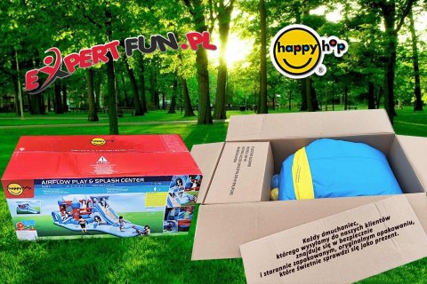 Dmuchany wodny park na mokro i sucho - HappyHop