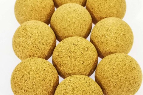 Piłeczka korkowa - cicha i szybka - do piłkarzyków