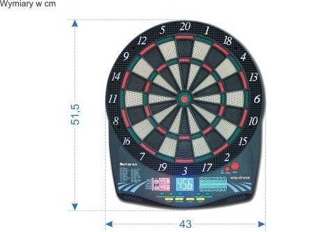 Tarcza dart Garlando - Equinox Antares