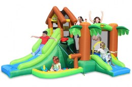 Dmuchany plac zabaw Happy Hop - Amazoński Las