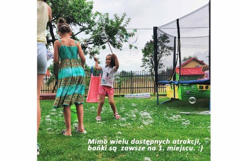 GRATIS*- Magiczny zestaw do puszczania baniek mydlanych na 10L