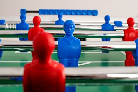 Stół do piłkarzyków Garlando - G-500 WATERPROOF Pure White