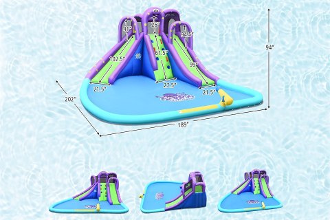 Dmuchany park wodny Happy Hop - Ośmiornica
