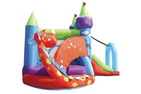 Dmuchany plac zabaw Happy Hop - Smocza przygoda