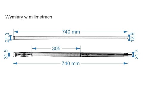 Kij bilardowy II cz. Vaula Stargate-II no.52