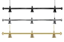 Pałąk do lampy bilardowej z łańcuchami i zaślepkami