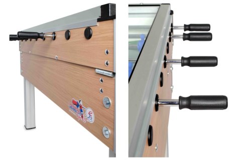 Piłkarzyki barowe - Export Roberto Sport - drewno naturalne