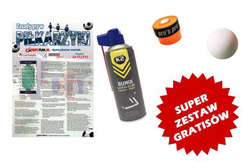 Piłkarzyki barowe - Export Roberto Sport - drewno naturalne