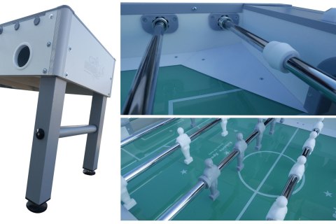 Stół do Piłkarzyków Pro Winner Roberto Sport - Kolor biały